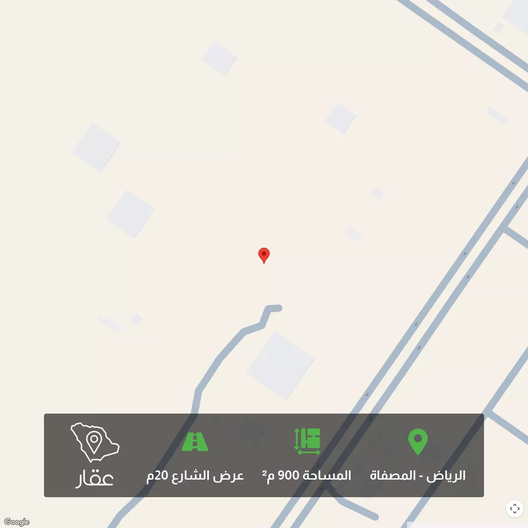 أرض للبيع في حي المصفاة, مدينة الرياض, منطقة الرياض 1 صورة