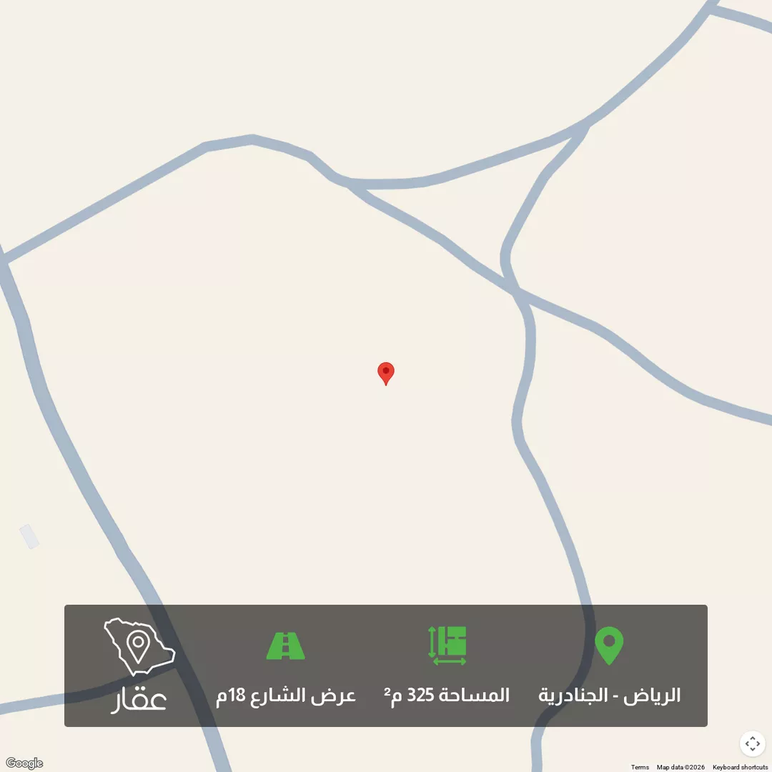 أرض للبيع في شارع 6968625, حي الجنادرية, مدينة الرياض, منطقة الرياض 1 صورة