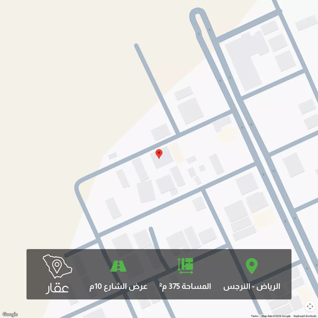 أرض للبيع في شارع ابن أبي القاسم, حي النرجس, مدينة الرياض, منطقة الرياض 1 صورة