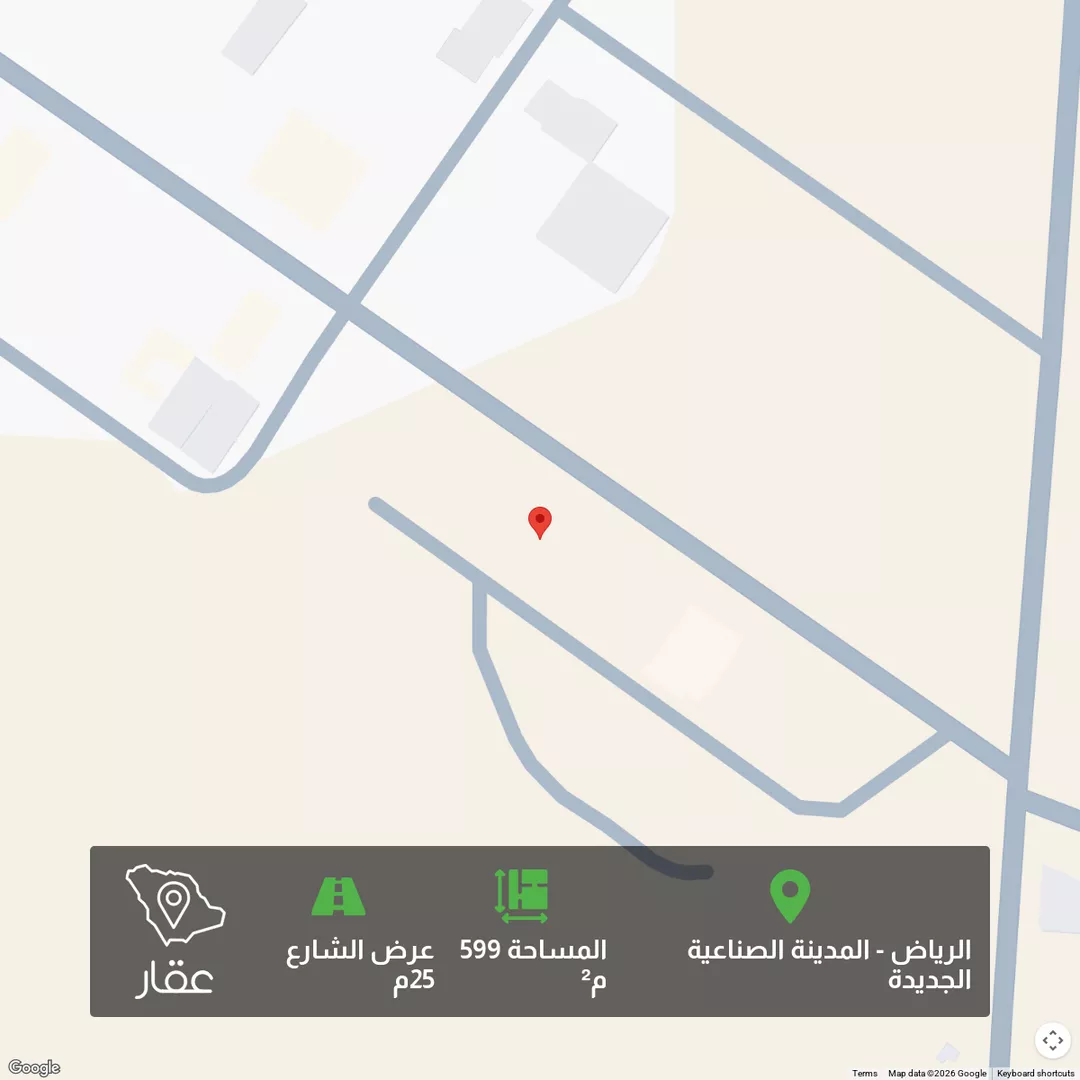 أرض للبيع في شارع الصحابة, حي المصفاة, مدينة الرياض, منطقة الرياض 1 صورة