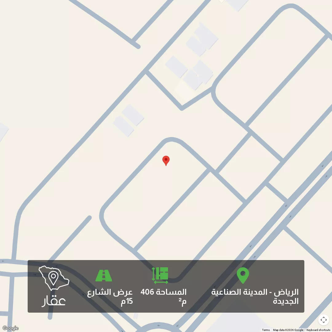 أرض للبيع في شارع الأمين محمد الضرير, حي المصفاة, مدينة الرياض, منطقة الرياض 1 صورة