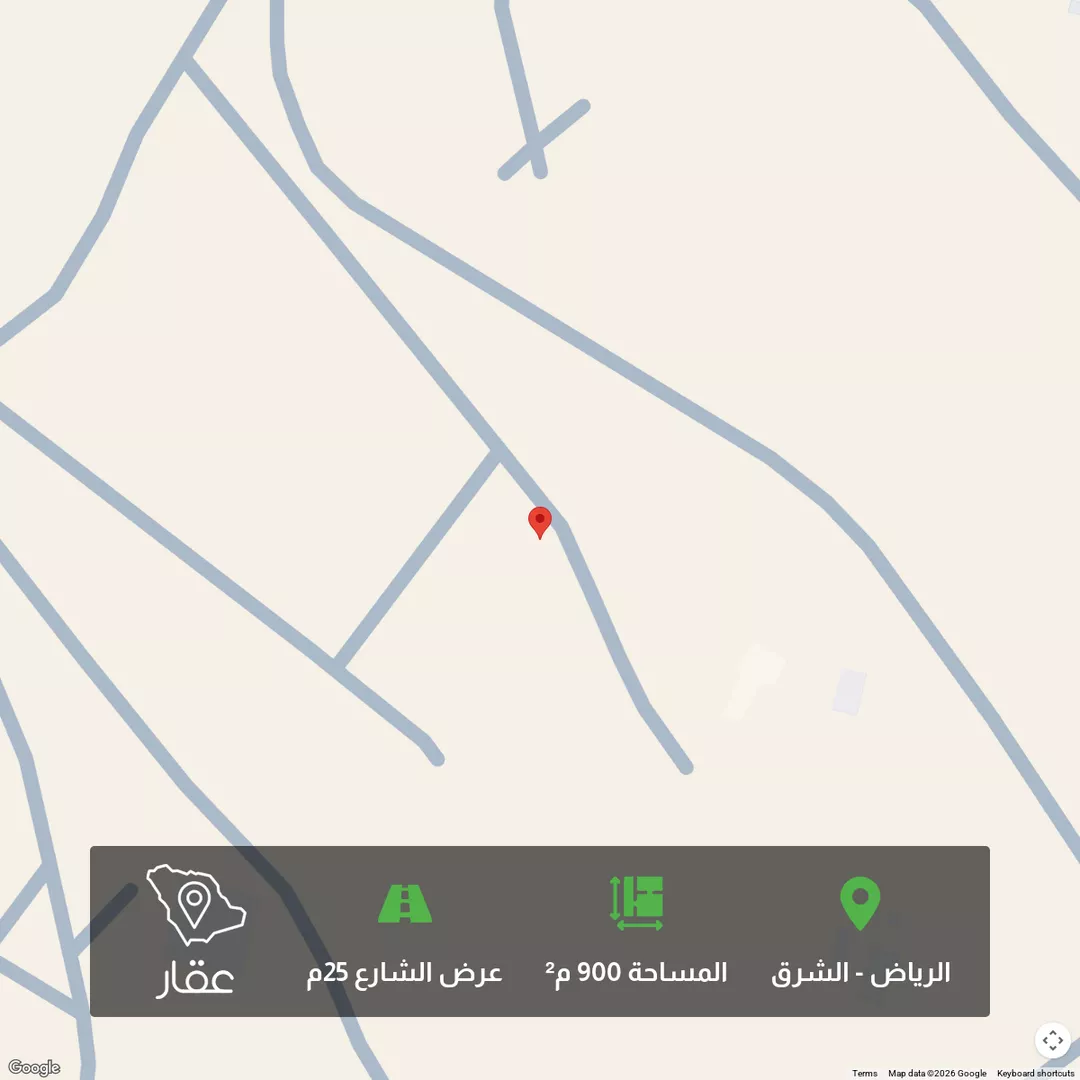 أرض للبيع في شارع المهامل, حي المشرق, مدينة الرياض, منطقة الرياض 1 صورة