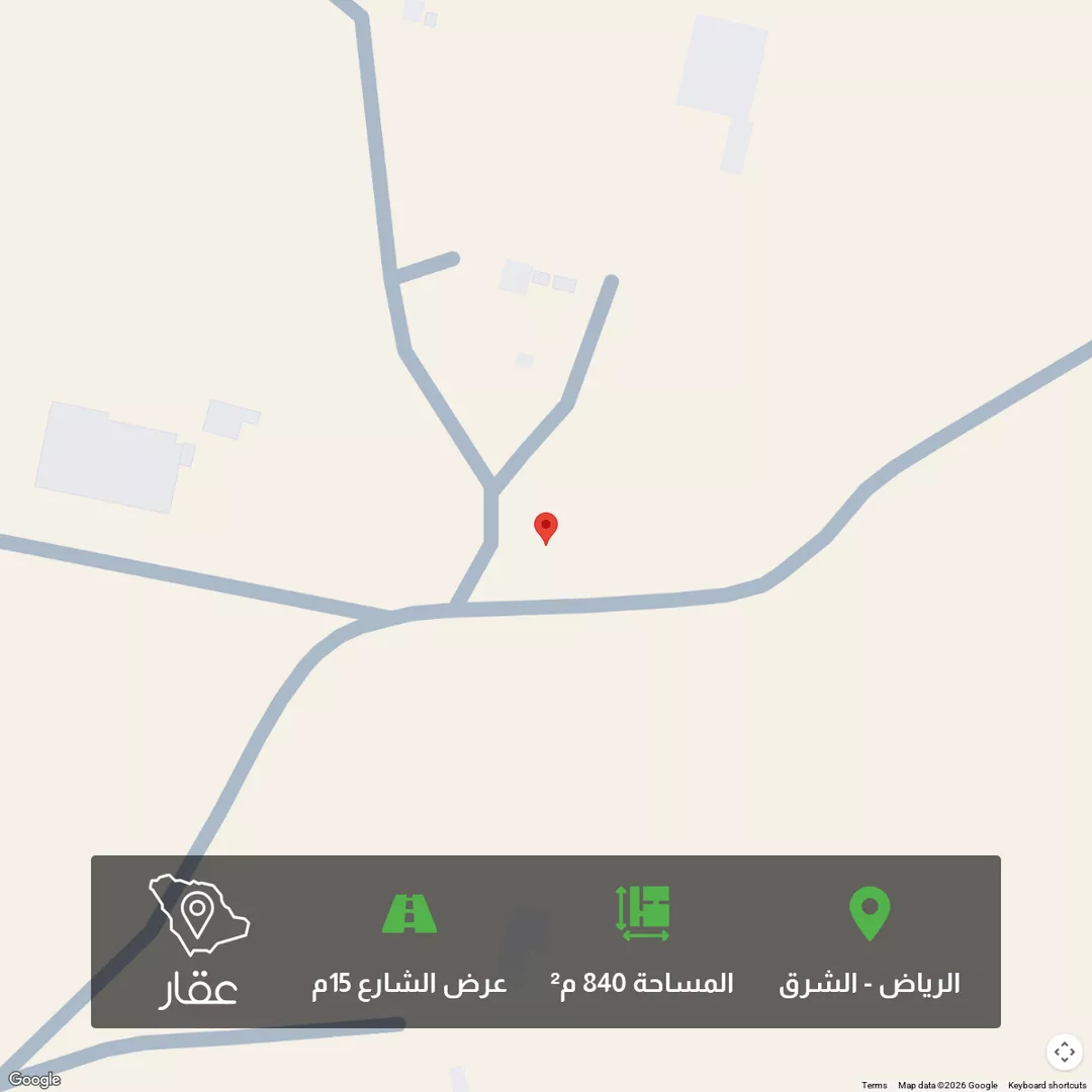 أرض للبيع في شارع رماح , حي الزاهر, مدينة الرياض, منطقة الرياض 1 صورة