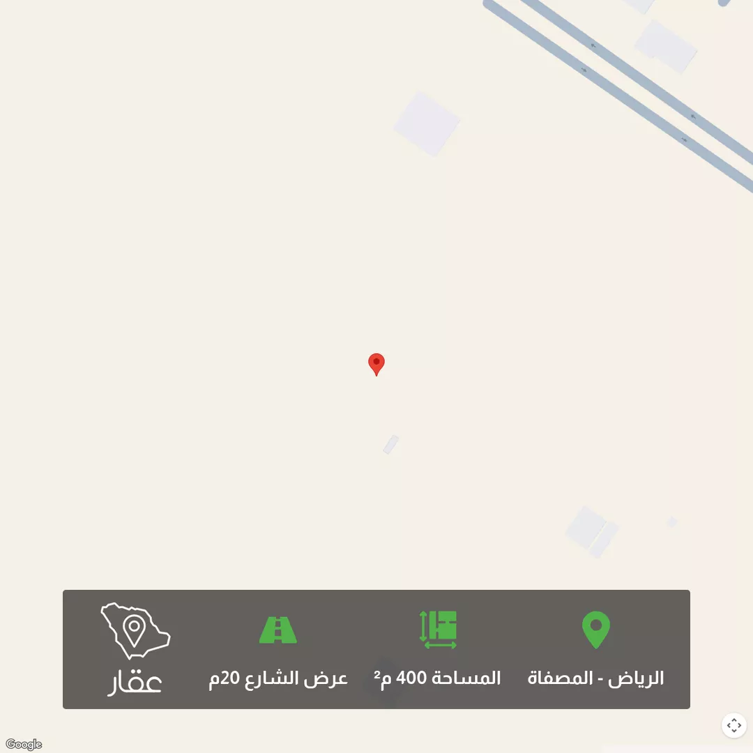 أرض للبيع في شارع أبي الفضل عبدالمؤمن, حي المصفاة, مدينة الرياض, منطقة الرياض 1 صورة