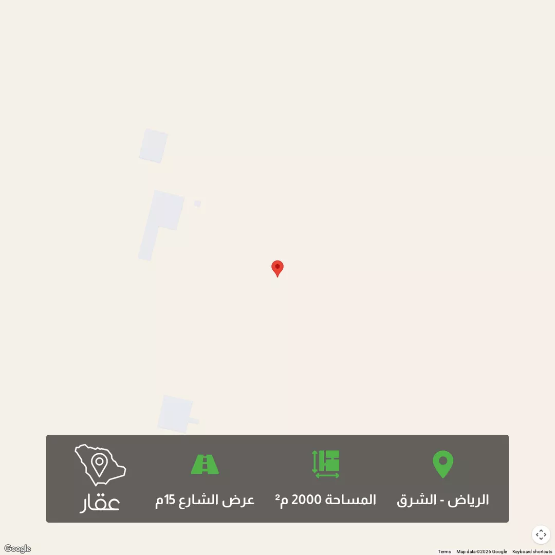 أرض للبيع في حي الزاهر, مدينة الرياض, منطقة الرياض 1 صورة