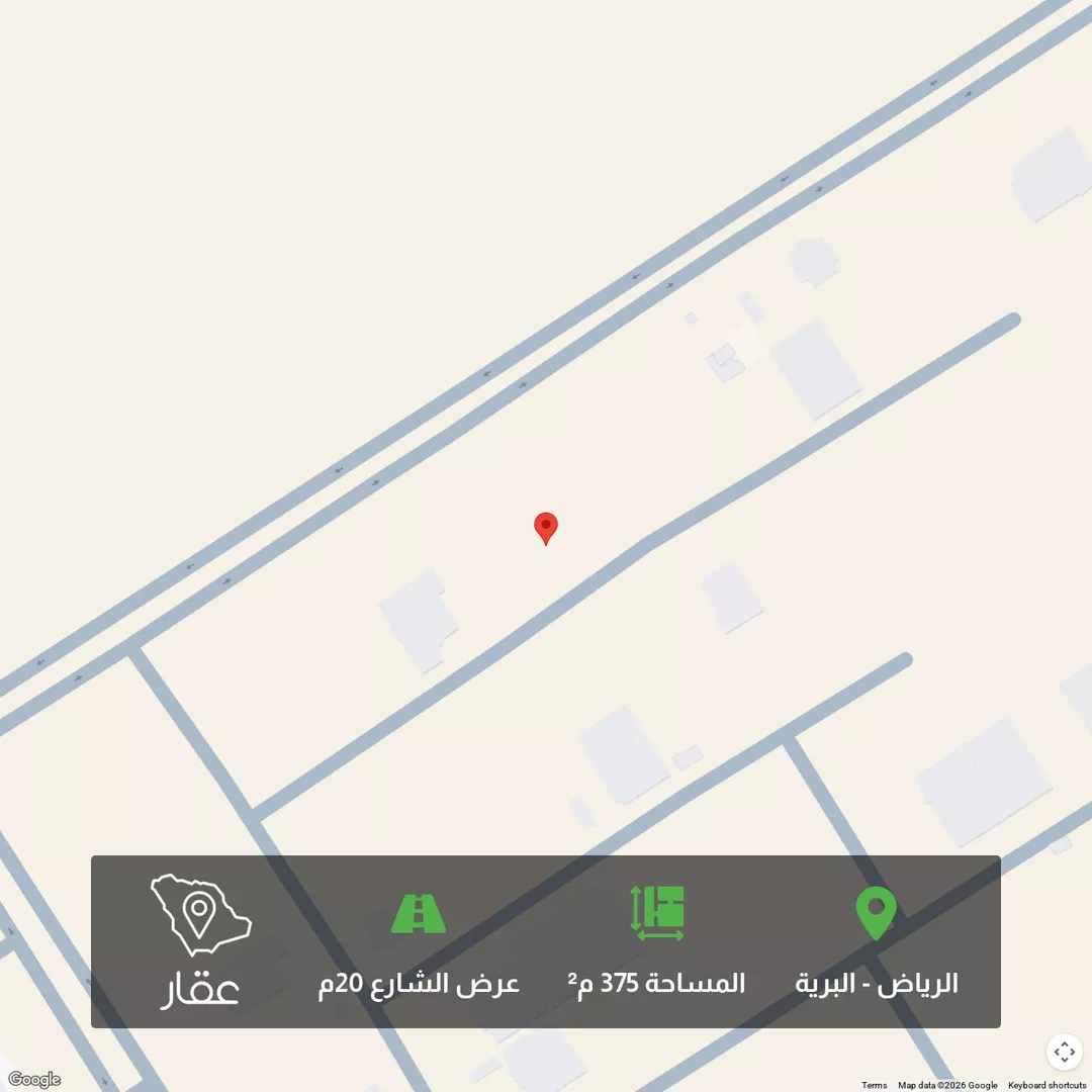 أرض للبيع في حي البرية, مدينة الرياض, منطقة الرياض 1 صورة