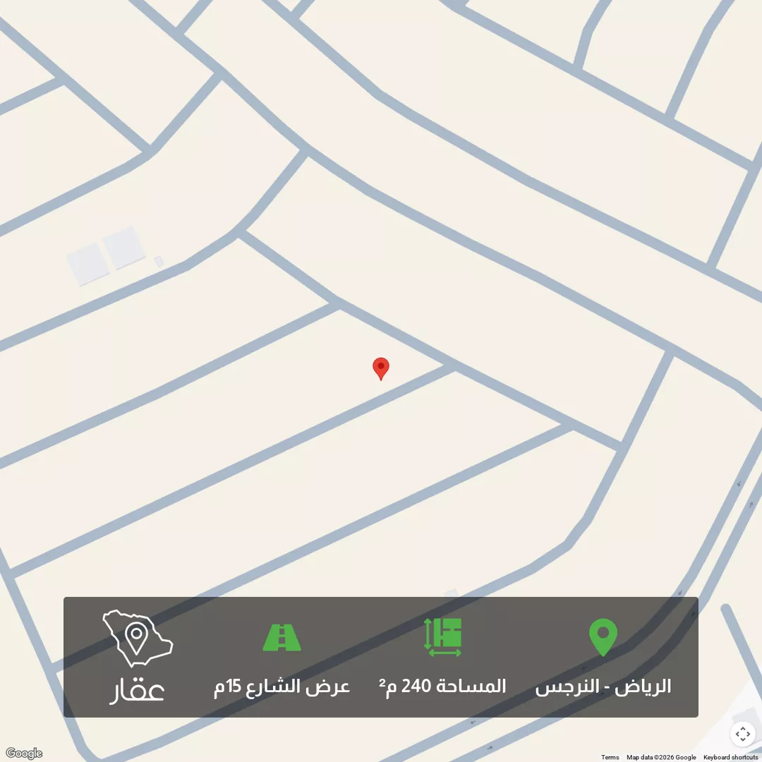 أرض للبيع في شارع القصر , حي النرجس, مدينة الرياض, منطقة الرياض 1 صورة