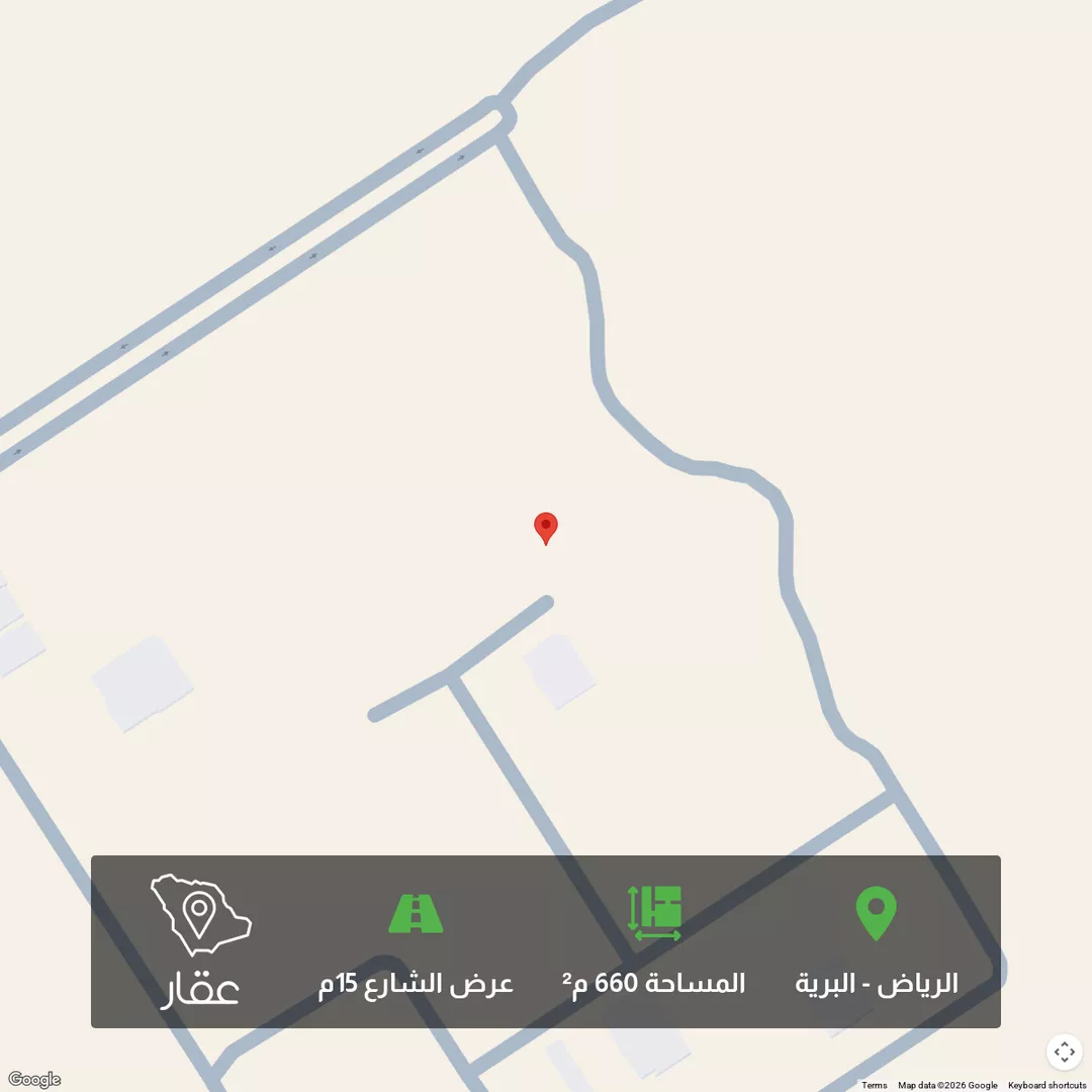 أرض للبيع في حي البرية, مدينة الرياض, منطقة الرياض 1 صورة