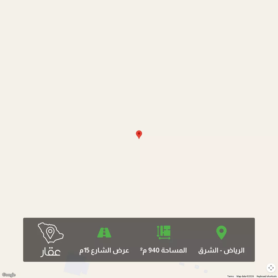 أرض للبيع في حي الزاهر, مدينة الرياض, منطقة الرياض 1 صورة