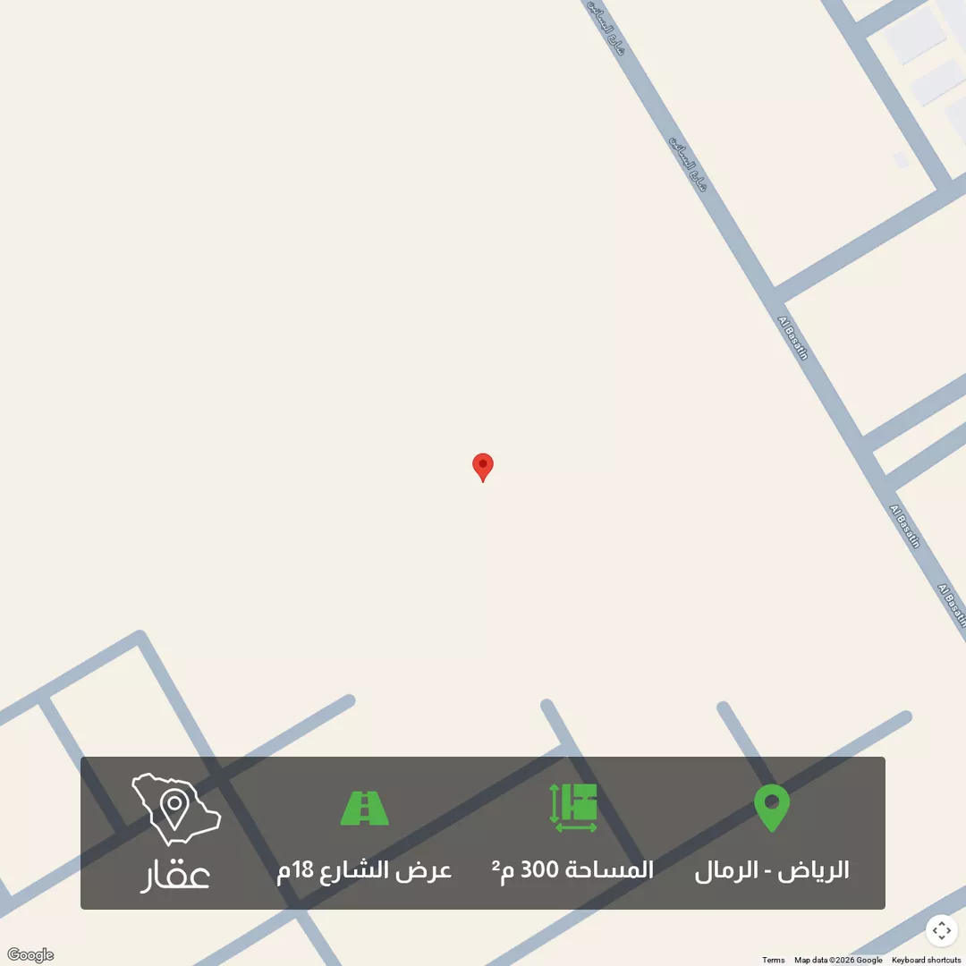 أرض للبيع في حي الرمال, مدينة الرياض, منطقة الرياض 1 صورة