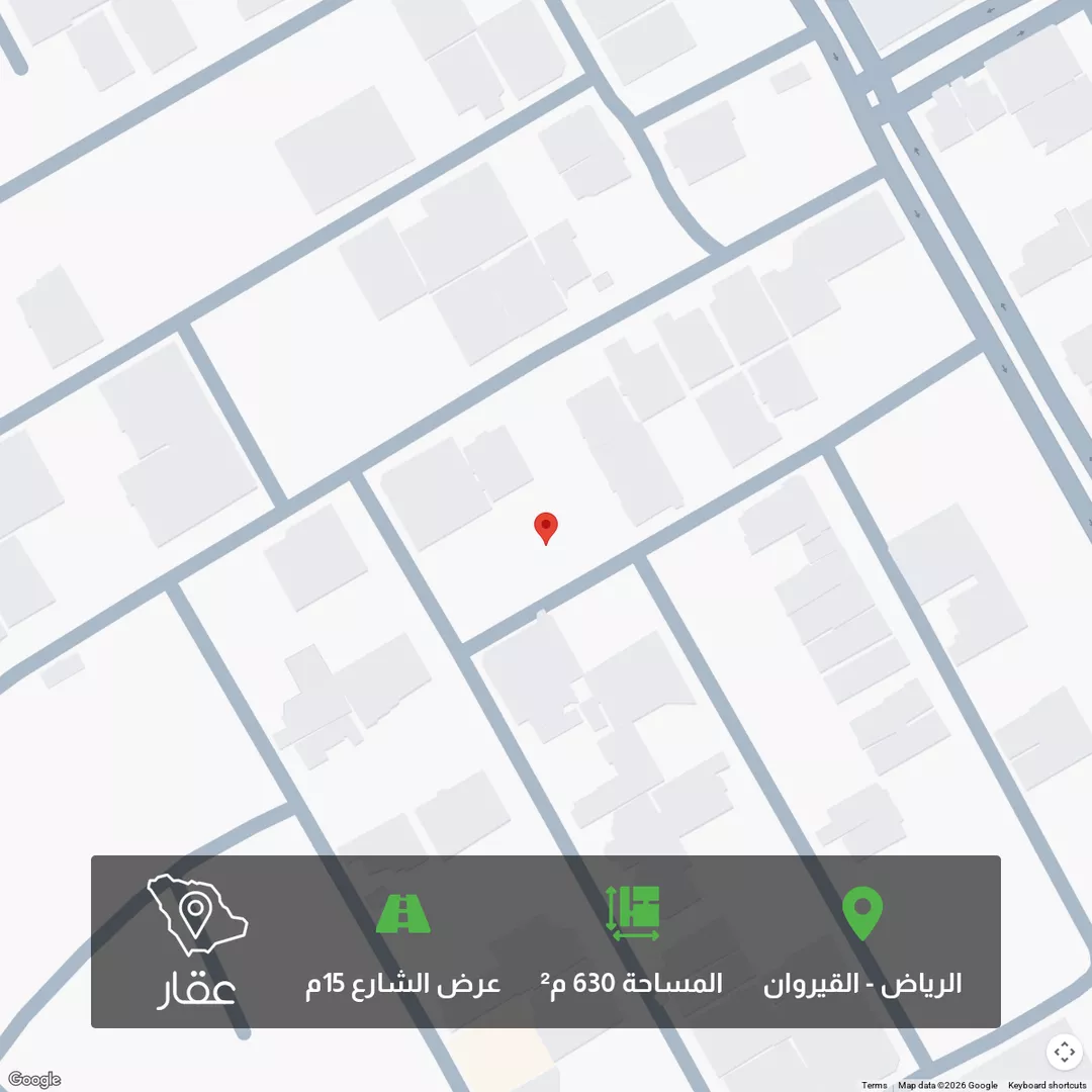 أرض للبيع في شارع عقرباء 95, حي عقرباء, مدينة امارة منطقة الرياض - الجبيله, منطقة الرياض 1 صورة