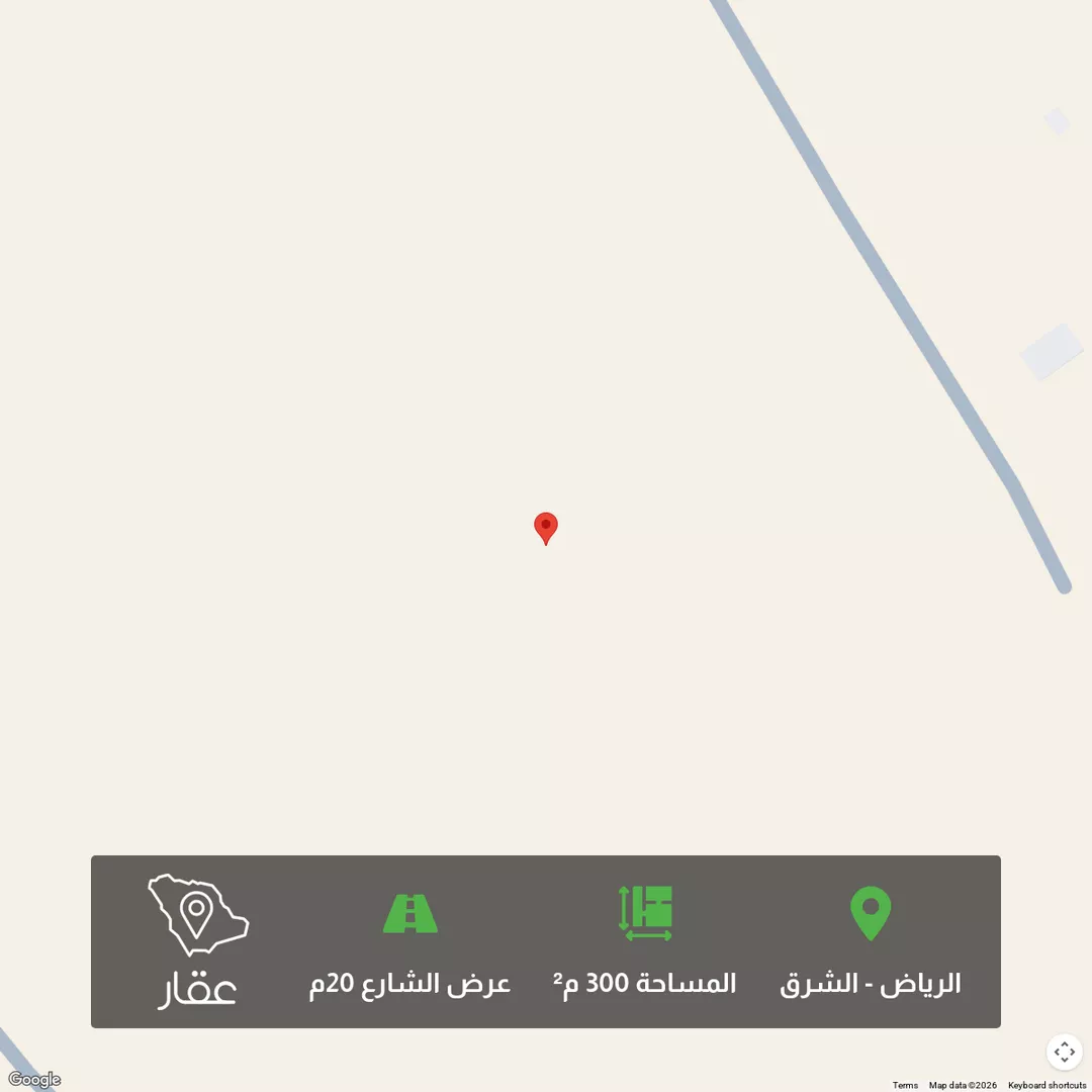 أرض للبيع في شارع احمد بن ميسر , حي الوسام, مدينة الرياض, منطقة الرياض 1 صورة