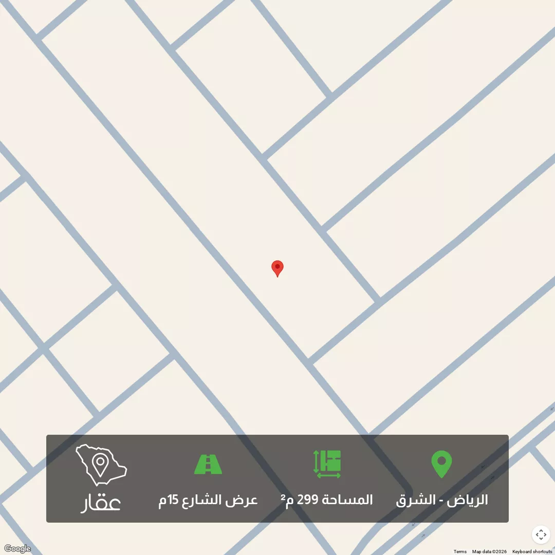 أرض للبيع في شارع 1537, حي الوسام, مدينة الرياض, منطقة الرياض 1 صورة