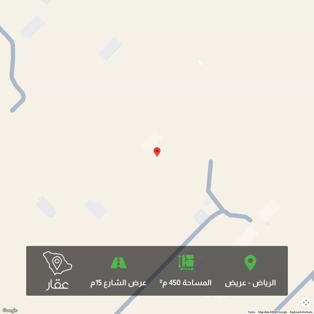 أرض للبيع في شارع بدون اسم, حي عريض, مدينة الرياض, منطقة الرياض 1 صورة