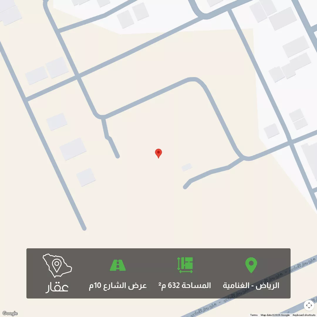 أرض للبيع في شارع جبل خيرة, حي الغنامية, مدينة الرياض, منطقة الرياض 1 صورة