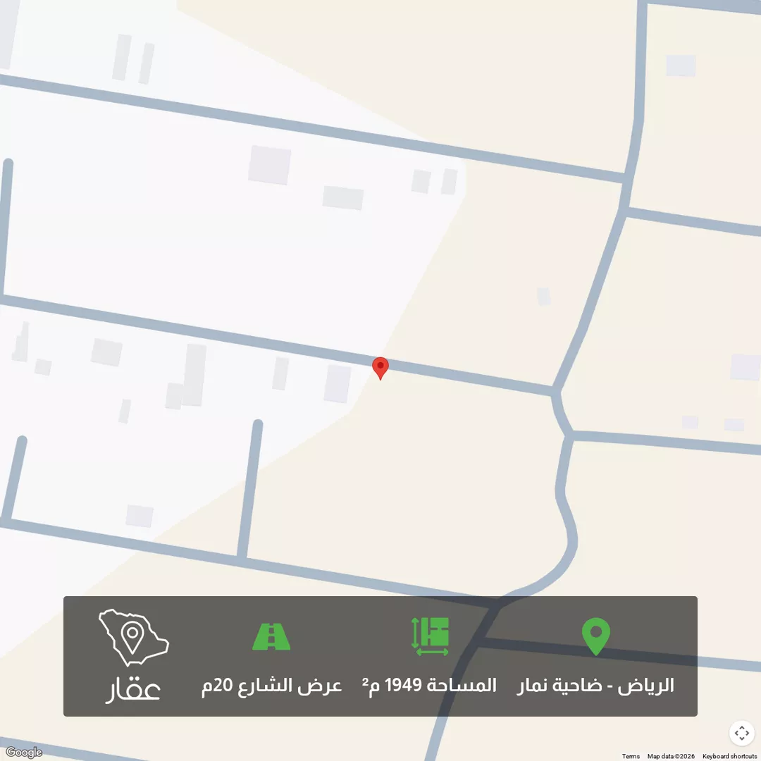 أرض للبيع في شارع المسور بن شداد, مدينة قريه ديراب, منطقة الرياض 1 صورة