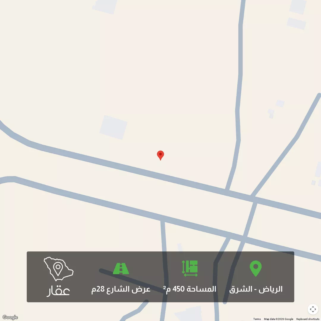 أرض للبيع في شارع الماضي, حي الزاهر, مدينة الرياض, منطقة الرياض 1 صورة