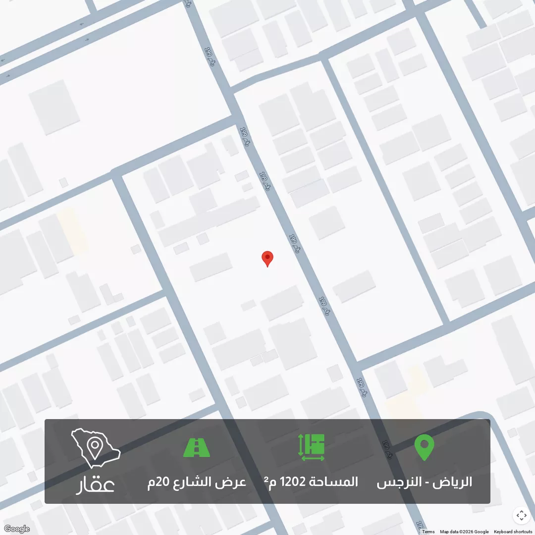 أرض للبيع في شارع شهيد الدين ثم الوطن فهد سعد عبدالله ال, حي النرجس, مدينة الرياض, منطقة الرياض 1 صورة