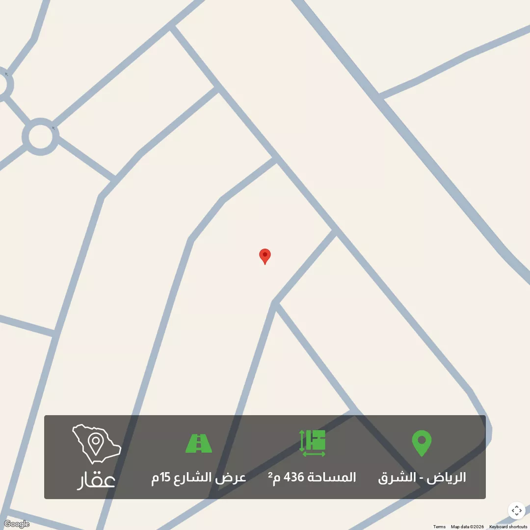 أرض للبيع في شارع أحمد بن مانع, حي المرجان, مدينة الرياض, منطقة الرياض 1 صورة