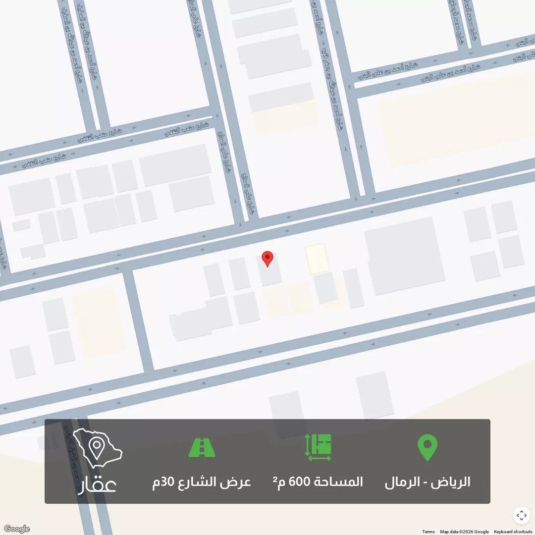 أرض للبيع في حي الرمال, مدينة الرياض, منطقة الرياض 1 صورة