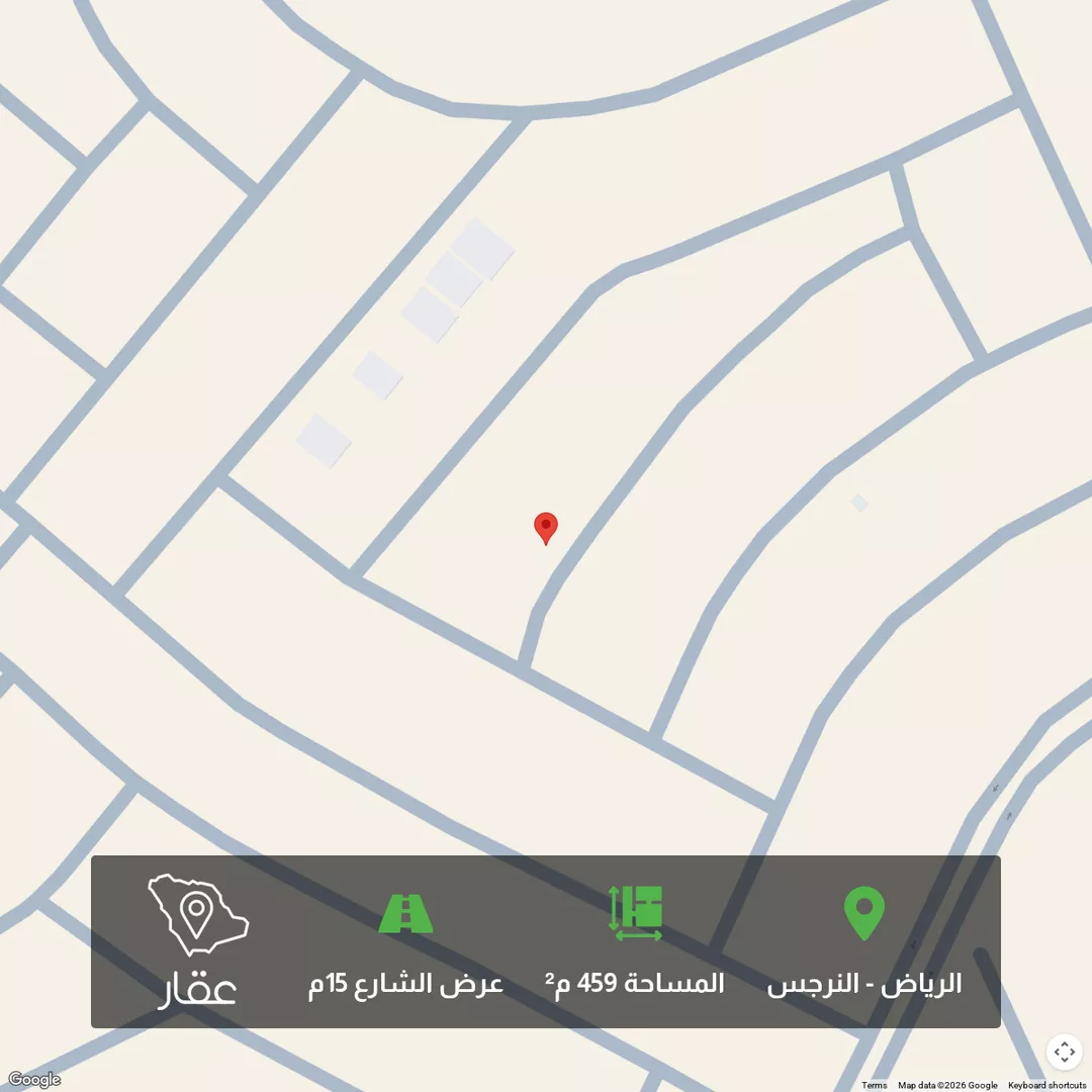 أرض للبيع في شارع مشارف هلز, حي النرجس, مدينة الرياض, منطقة الرياض 1 صورة