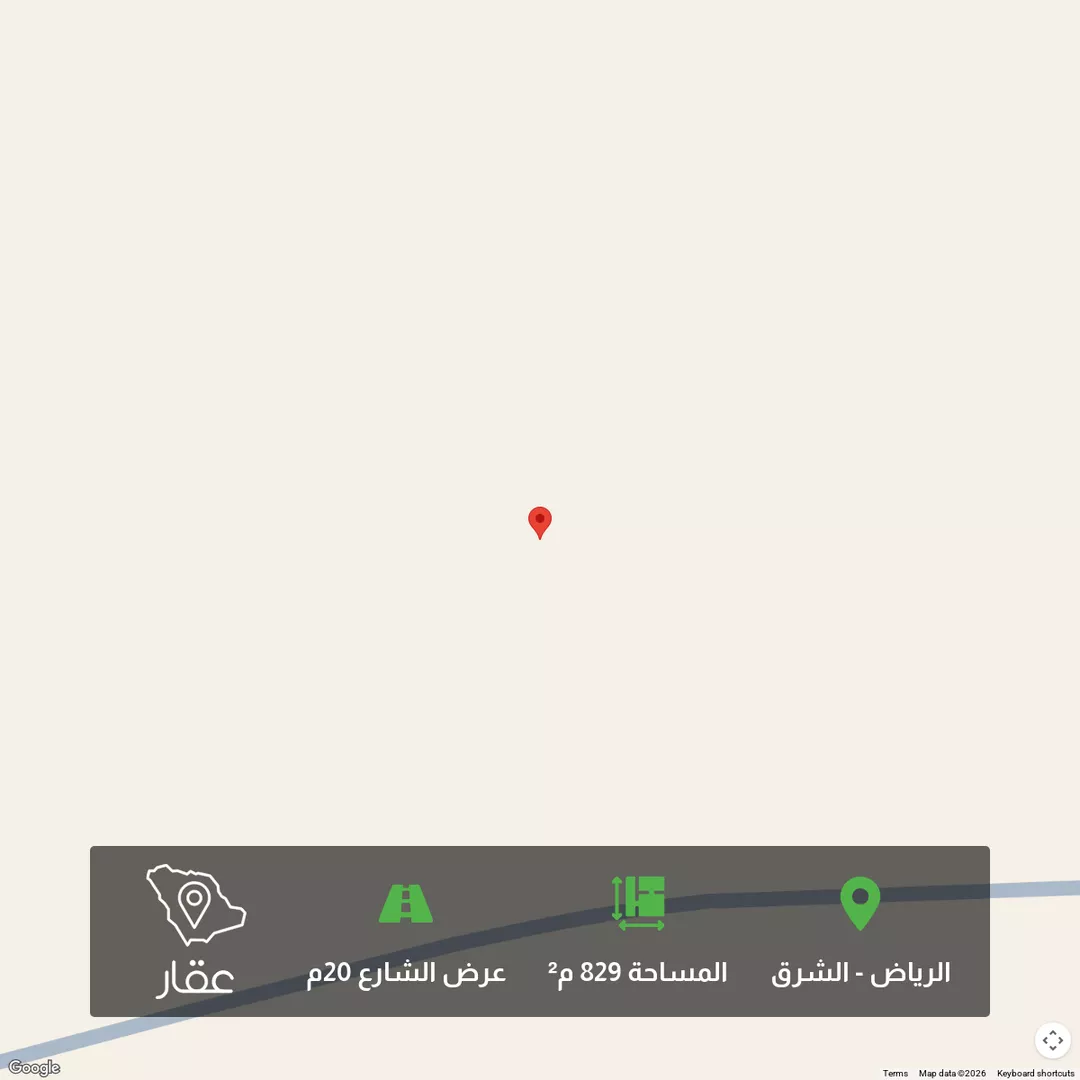 أرض للبيع في شارع الراية, حي الراية, مدينة الرياض, منطقة الرياض 1 صورة