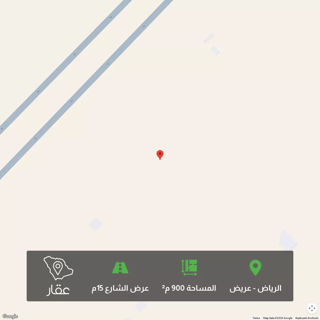 أرض للبيع في حي عريض, مدينة الرياض, منطقة الرياض 1 صورة