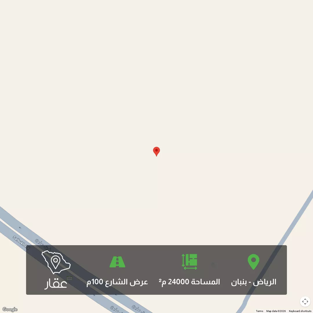 أرض للبيع في شارع 100, حي الخير, مدينة الرياض, منطقة الرياض 1 صورة