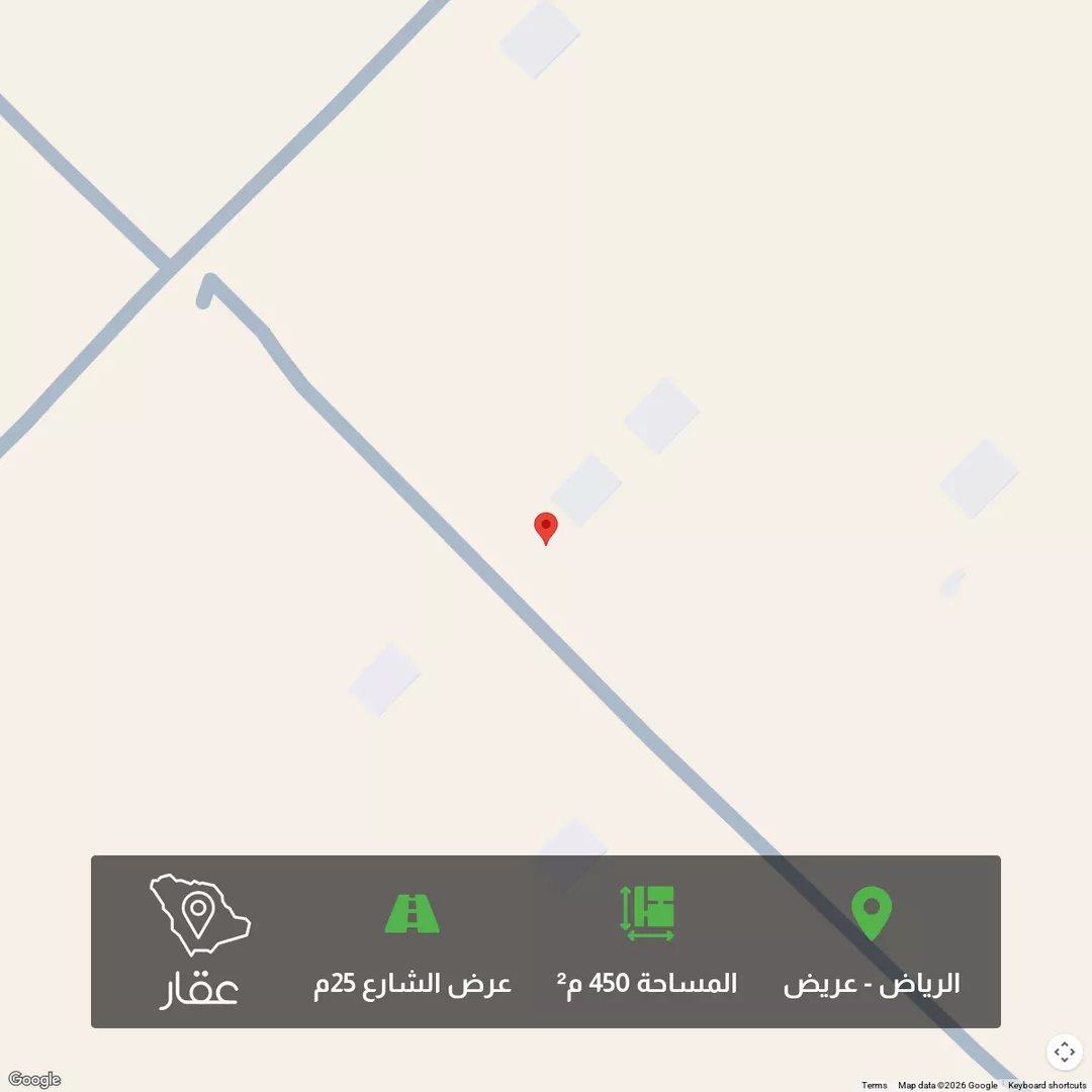 أرض للبيع في شارع جبل الضبيان, حي عريض, مدينة الرياض, منطقة الرياض 1 صورة