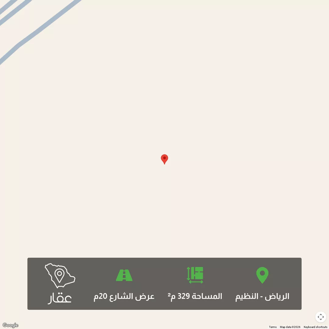 أرض للبيع في شارع لا يوجد , حي النظيم, مدينة الرياض, منطقة الرياض 1 صورة