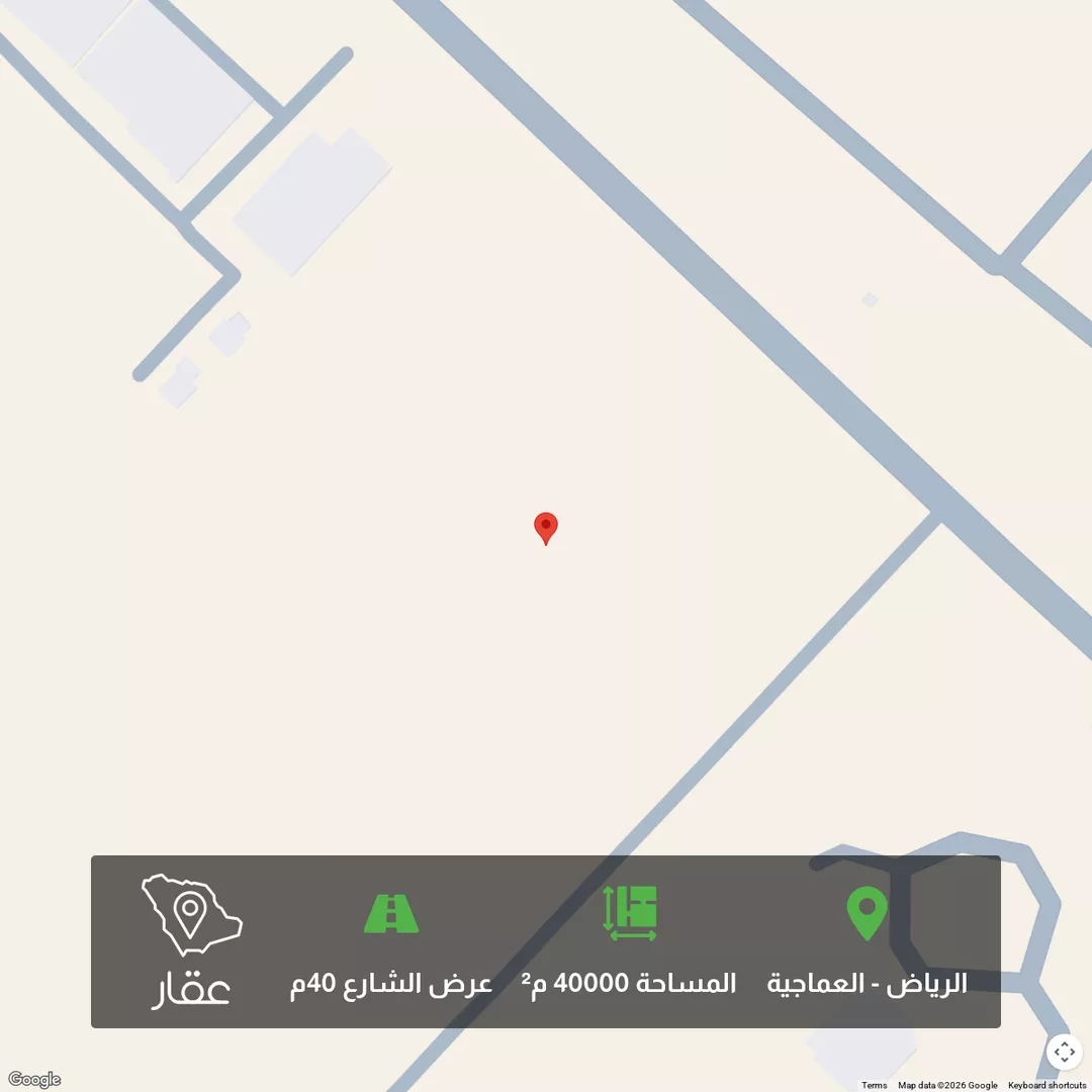 أرض للبيع في شارع طريق الخرج القديم, مدينة الرياض, منطقة الرياض 1 صورة