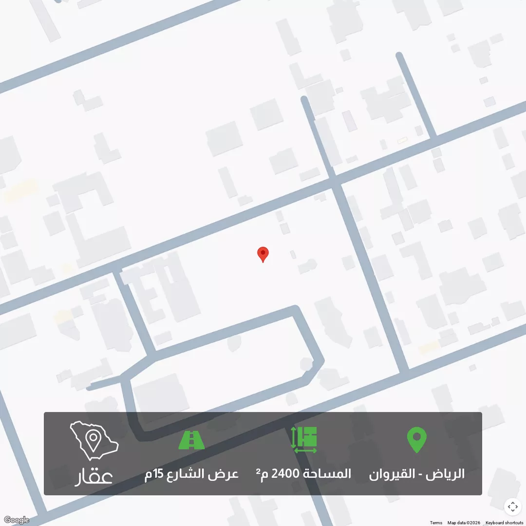 أرض للبيع في شارع عقرباء 211, حي عقرباء, مدينة امارة منطقة الرياض - الجبيله, منطقة الرياض 1 صورة