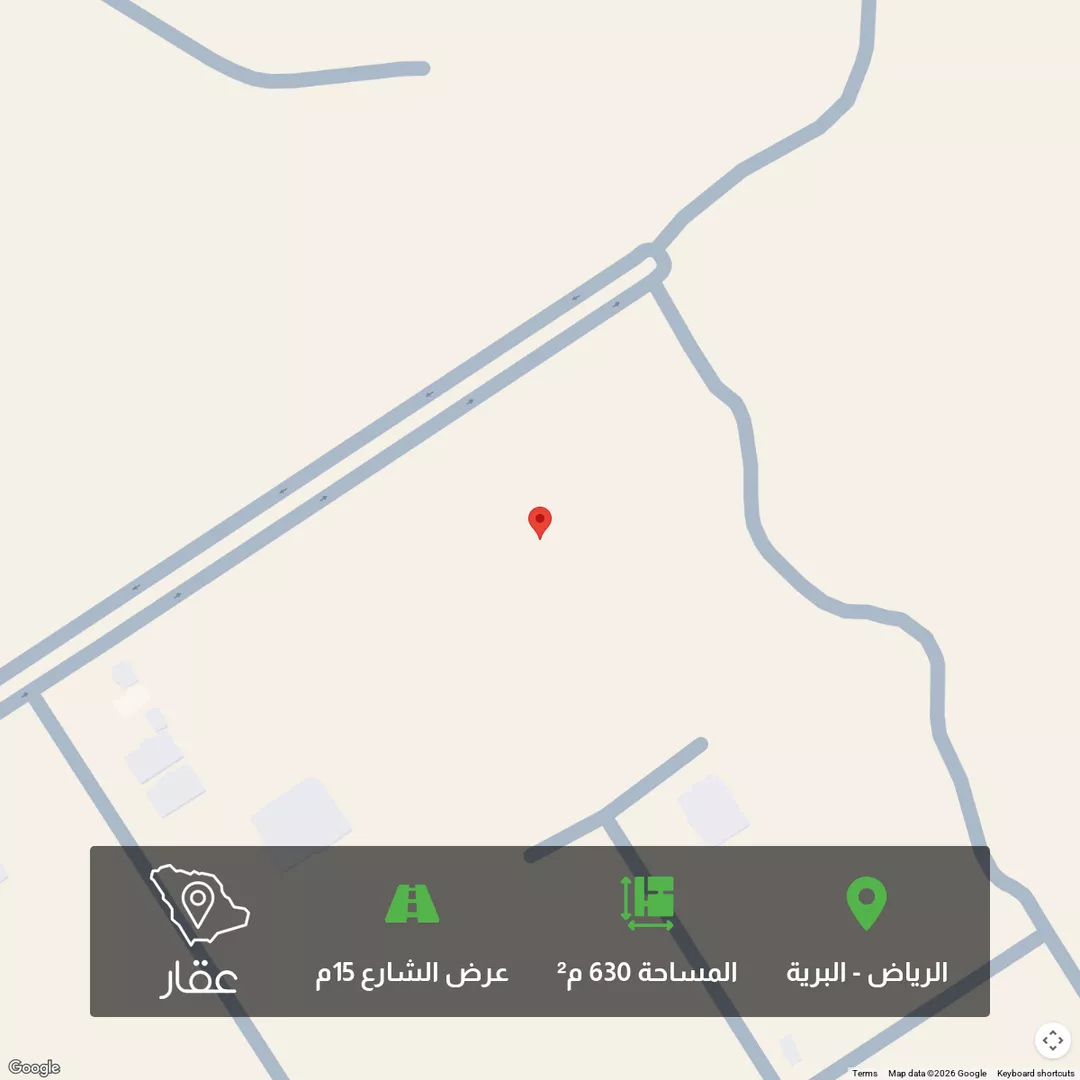 أرض للبيع في حي البرية, مدينة الرياض, منطقة الرياض 1 صورة