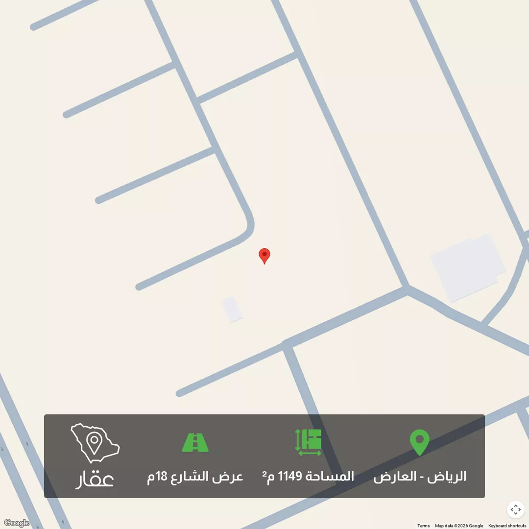 أرض للبيع في حي العارض, مدينة الرياض, منطقة الرياض 1 صورة