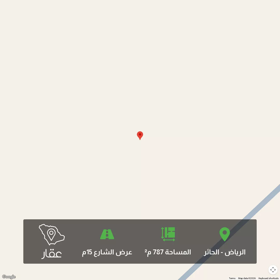 أرض للبيع في حي الحائر, مدينة الرياض, منطقة الرياض 1 صورة