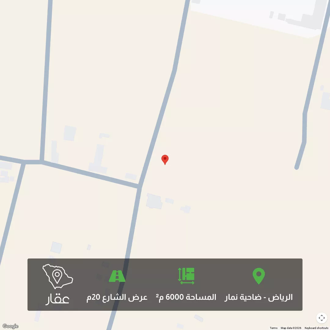 أرض للبيع في شارع قريه ديراب 476, حي قريه ديراب, مدينة قريه ديراب, منطقة الرياض 1 صورة