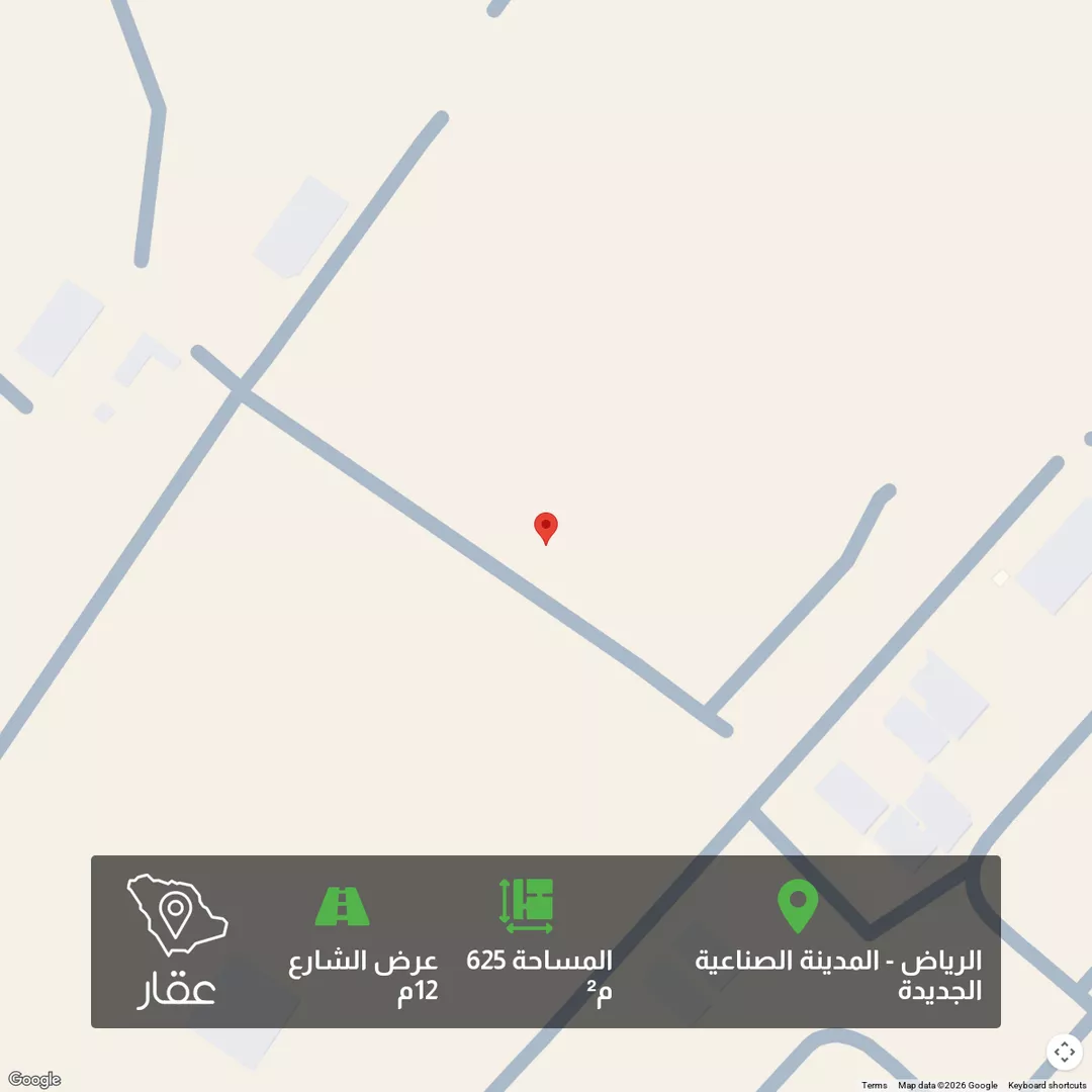أرض للبيع في حي المصفاة, مدينة الرياض, منطقة الرياض 1 صورة
