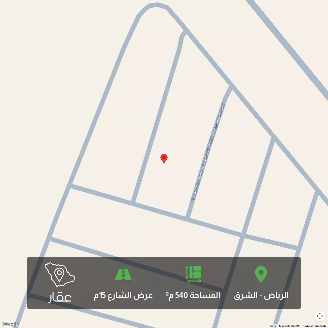 أرض للبيع في حي المرجان, مدينة الرياض, منطقة الرياض 1 صورة