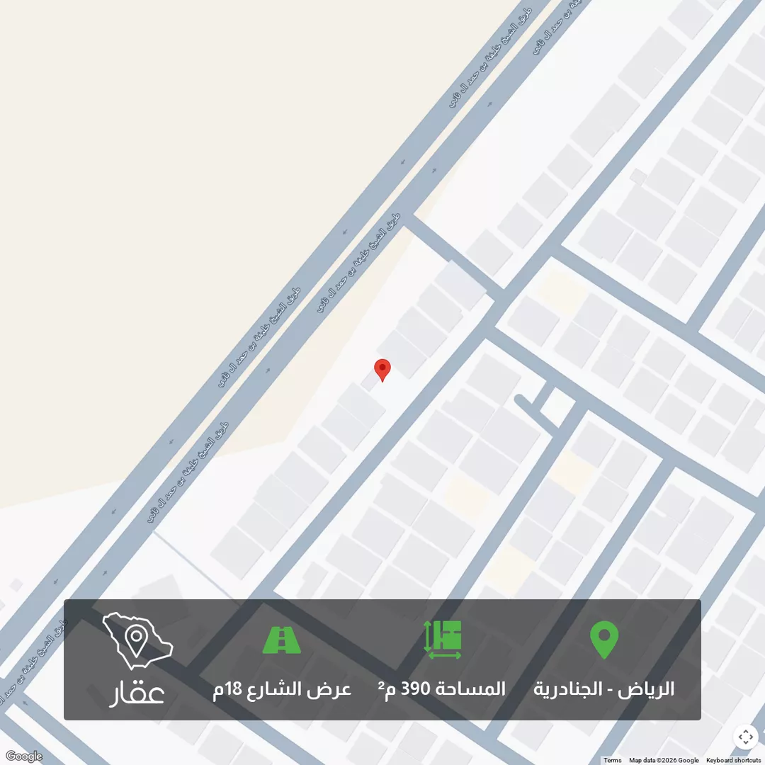 أرض للبيع في شارع رقم 70, حي الجنادرية, مدينة الرياض, منطقة الرياض 1 صورة