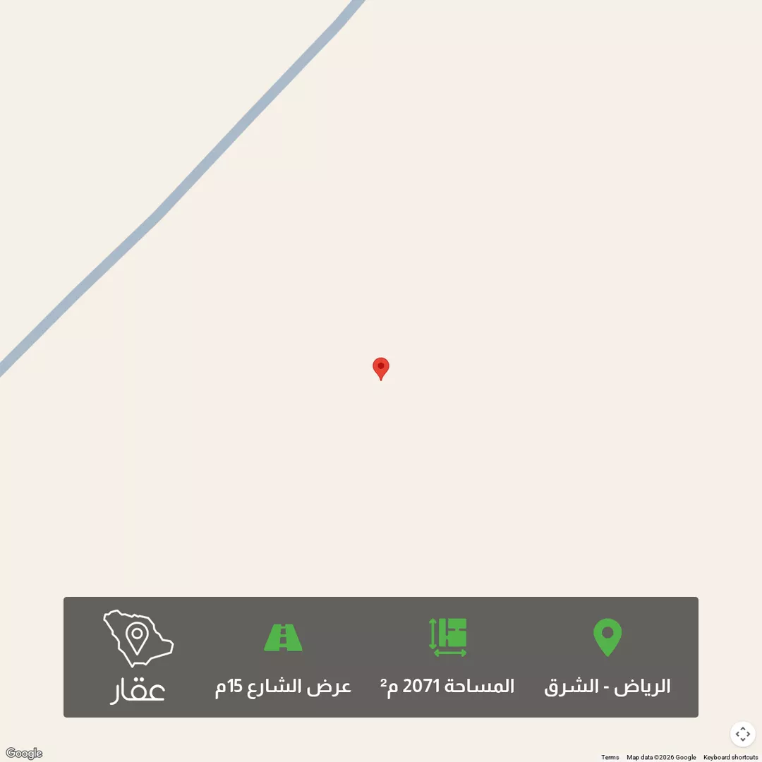 أرض للبيع في حي الرسالة, مدينة الرياض, منطقة الرياض 1 صورة