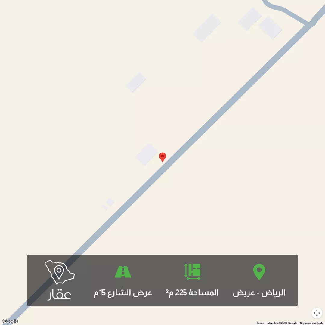 أرض للبيع في حي عريض, مدينة الرياض, منطقة الرياض 1 صورة