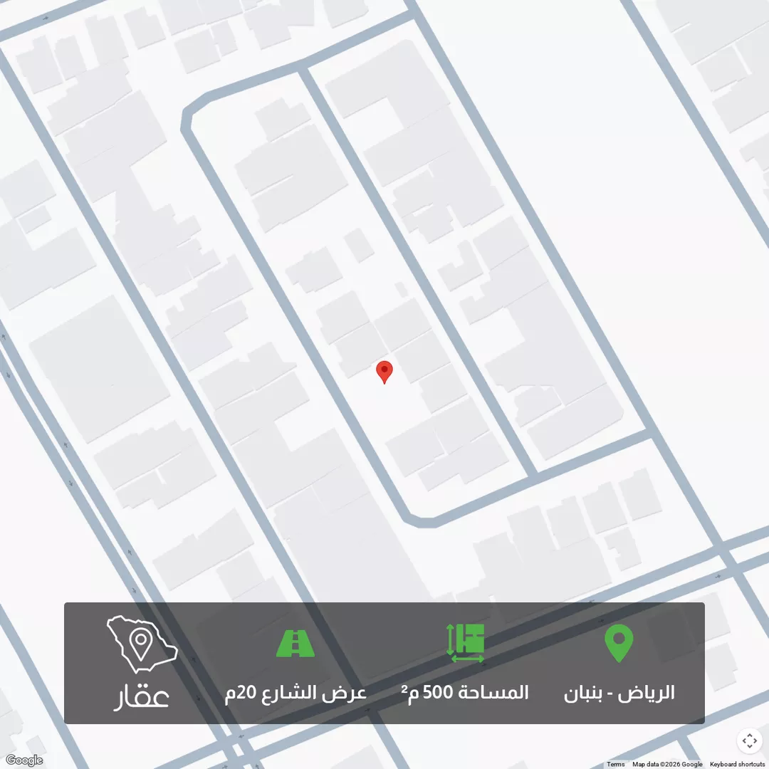 أرض للبيع في شارع عقرباء 196, حي عقرباء, مدينة الجبيلة, منطقة الرياض 1 صورة