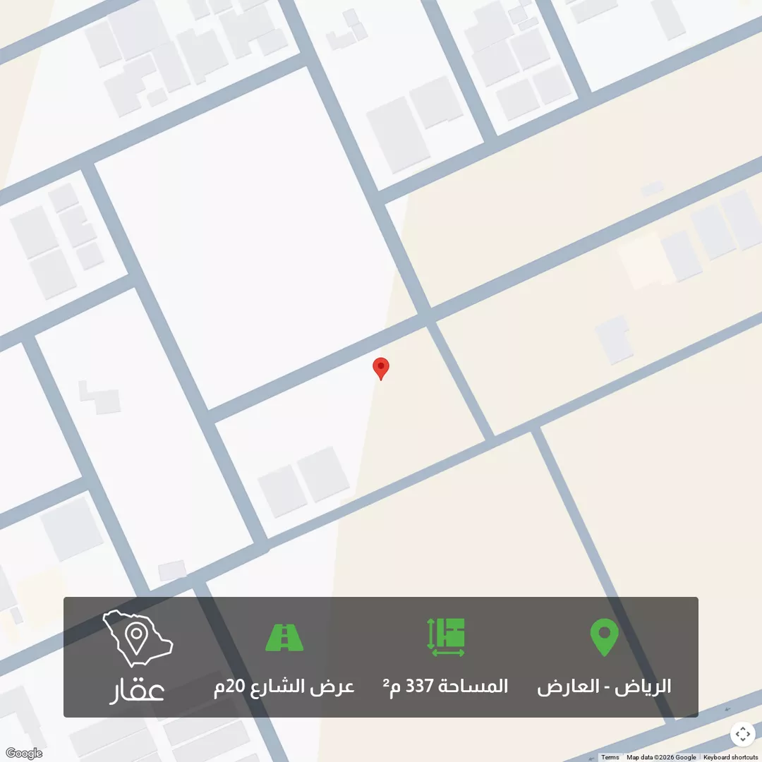 أرض للبيع في شارع أحمد الأنسري, حي العارض, مدينة الرياض, منطقة الرياض 1 صورة