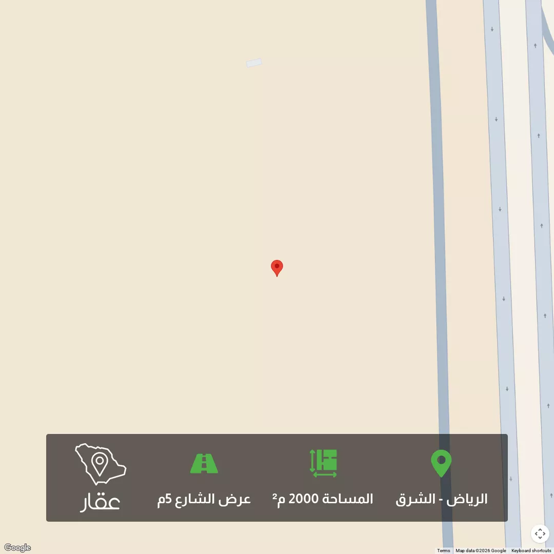 أرض للبيع في حي الشرق ، الرياض ، منطقة الرياض 1 صورة