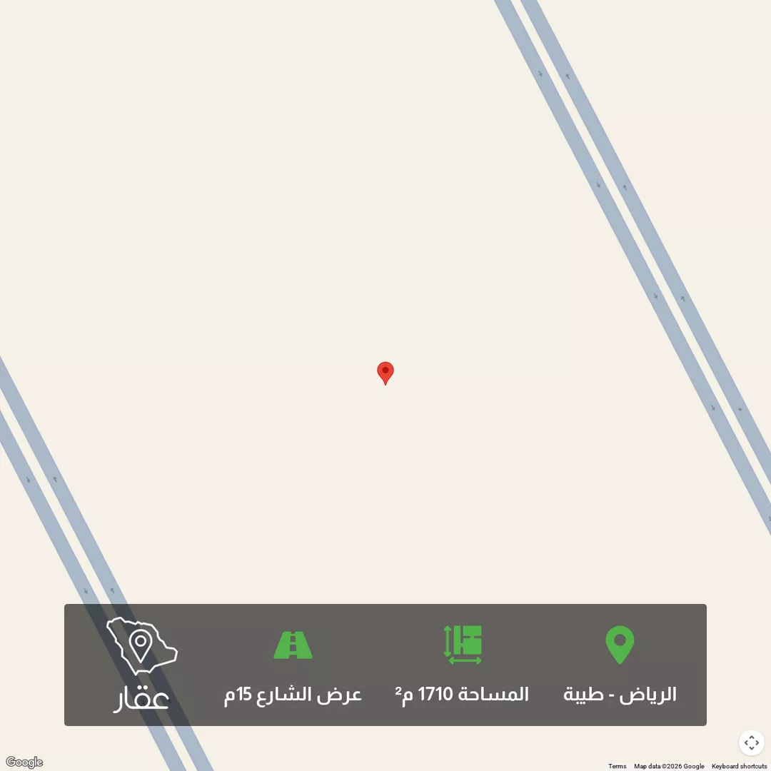 أرض للبيع في حي طيبة, مدينة الرياض, منطقة الرياض 1 صورة