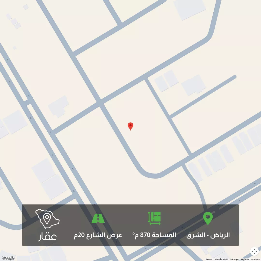 أرض للبيع في شارع محمد رشيد الدين, حي البيان, مدينة الرياض, منطقة الرياض 1 صورة