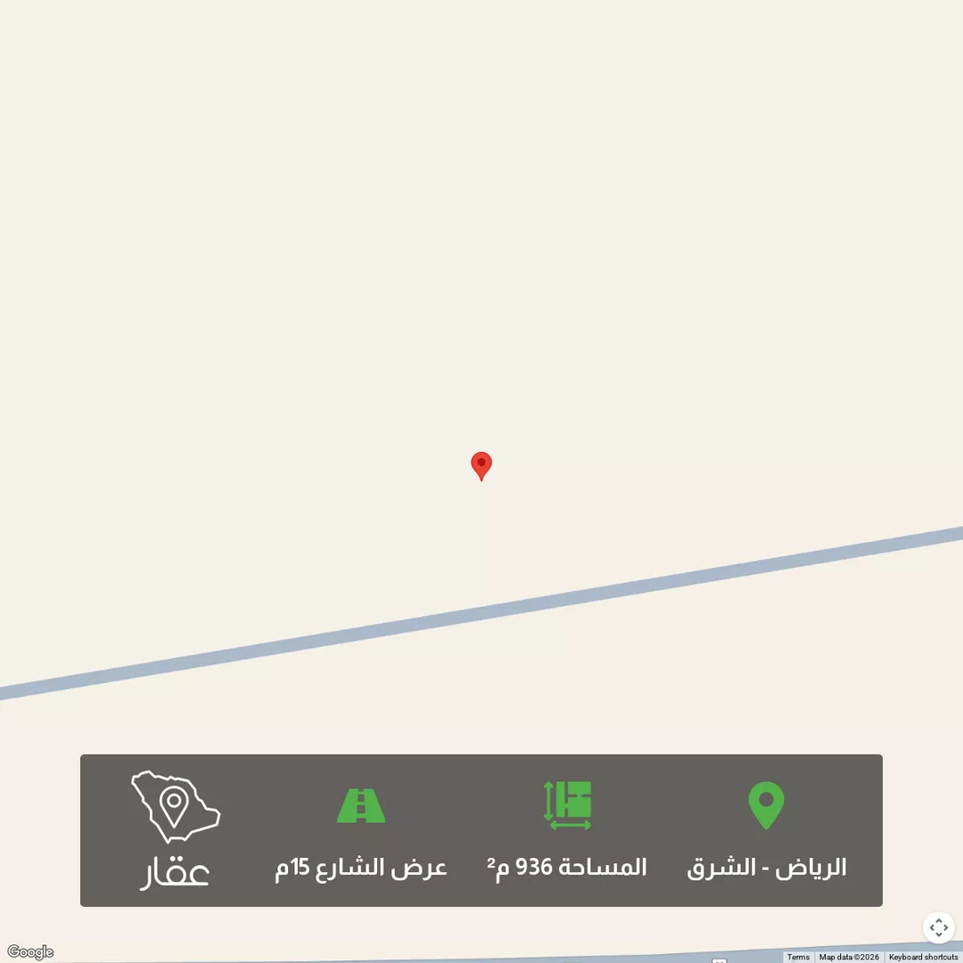 أرض للبيع في شارع عبدالسلام بن أبي عبدالله ، حي الراية ، الرياض ، منطقة الرياض 1 صورة