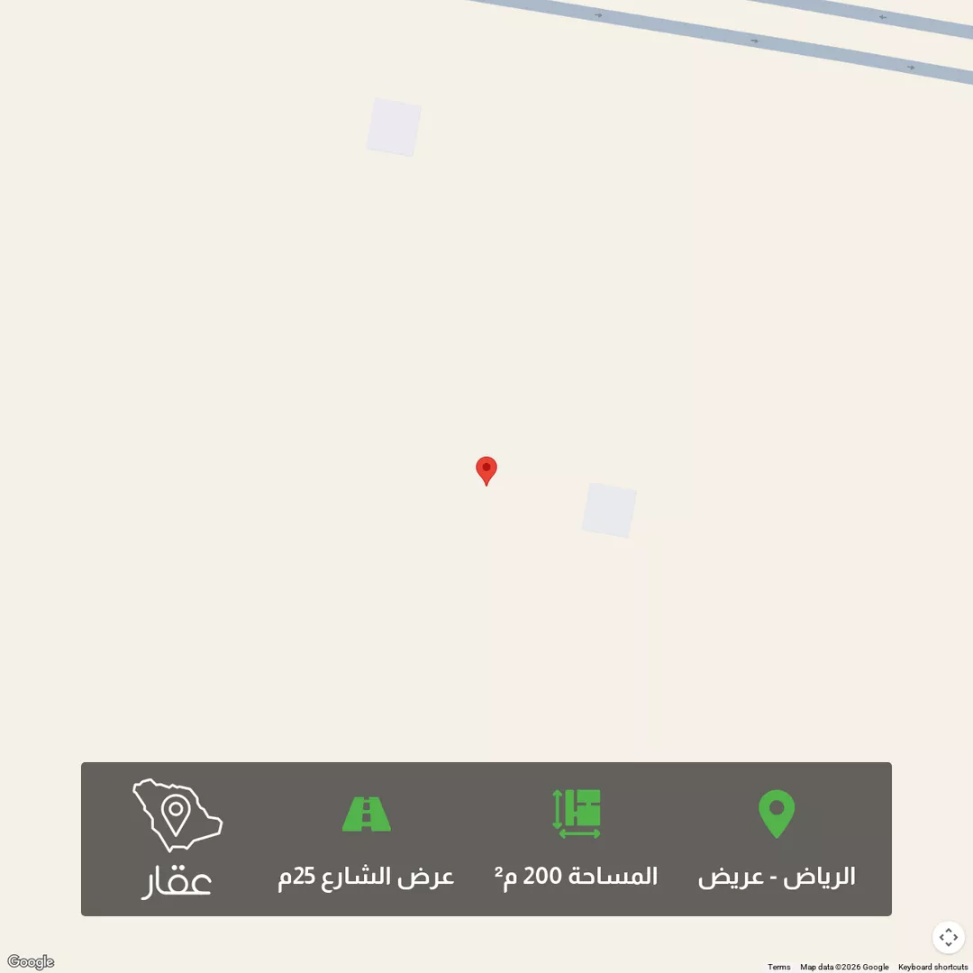 أرض للبيع في حي عريض, مدينة الرياض, منطقة الرياض 1 صورة