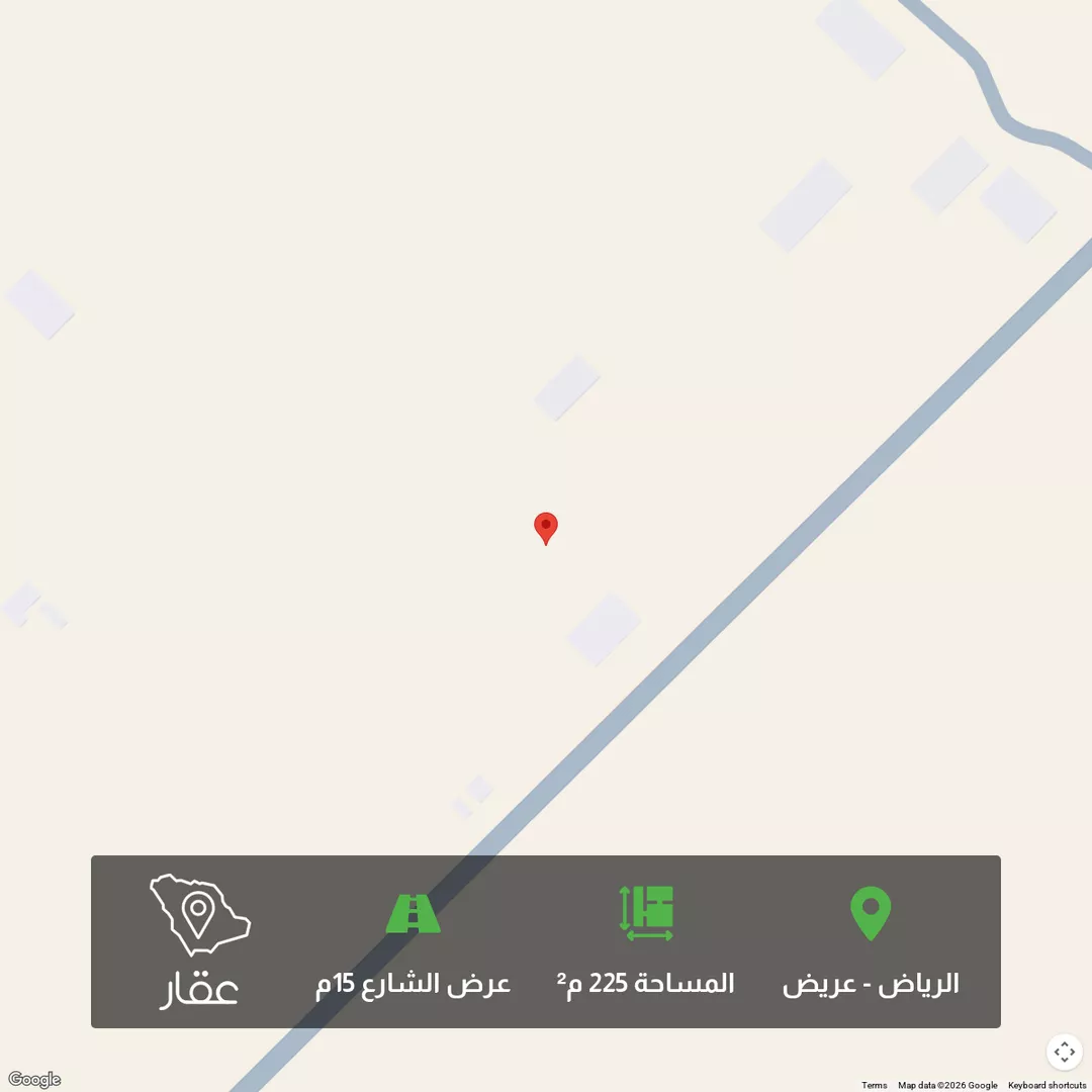 أرض للبيع في شارع بلال بن رباح, حي عريض, مدينة الرياض, منطقة الرياض 1 صورة