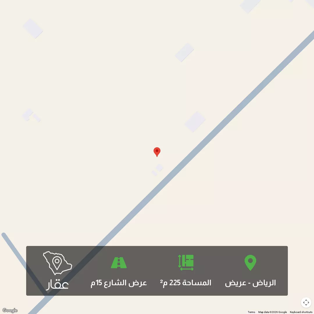 أرض للبيع في حي عريض, مدينة الرياض, منطقة الرياض 1 صورة